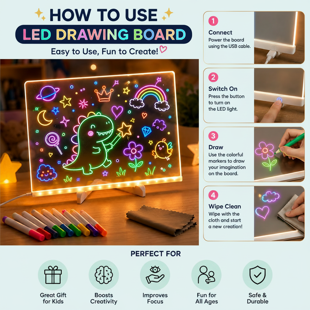 LED Drawing Board