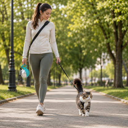 2 in 1 Portable Pet Water Bottle