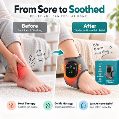 AnkleEase 3-in-1 Foot Massager