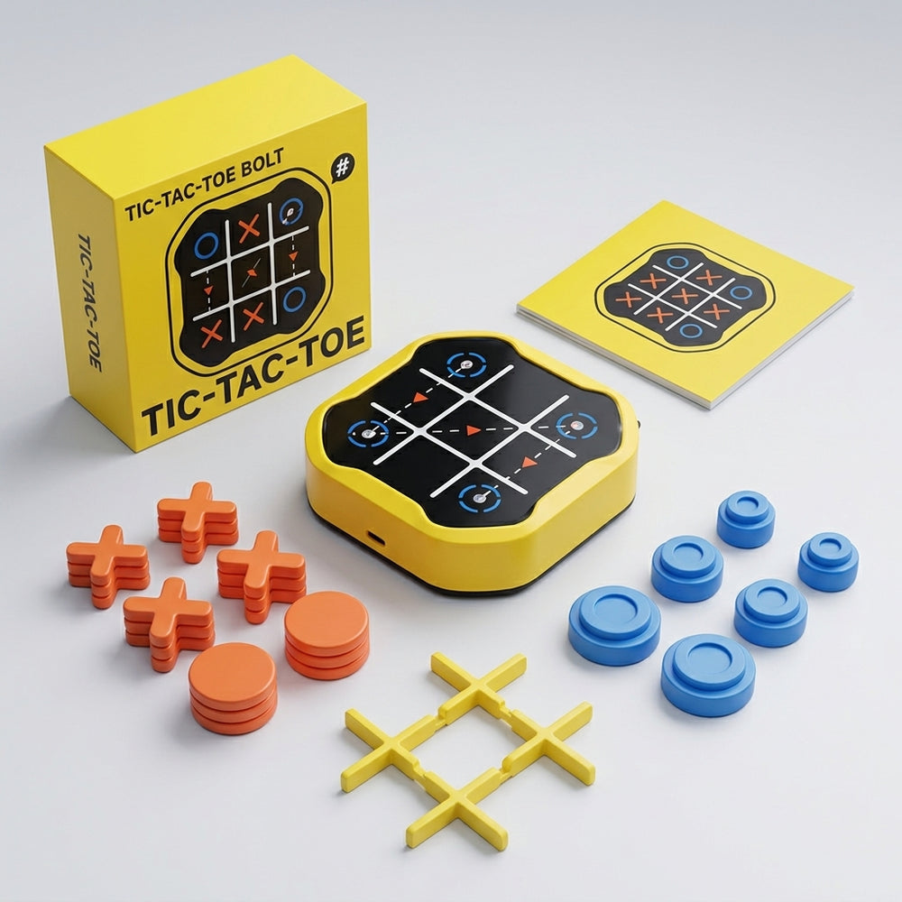 Smart Electronic Tic Tac Toe Puzzle Game
