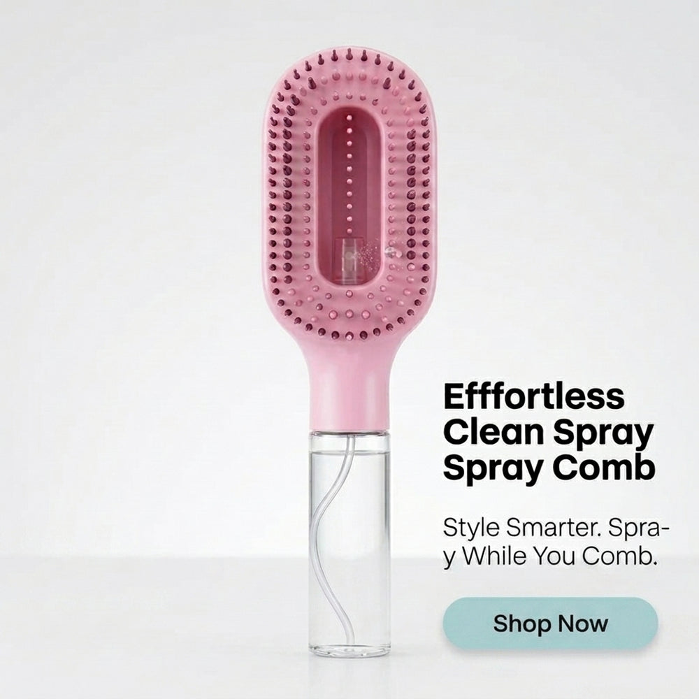Effortless Hair Spray Comb